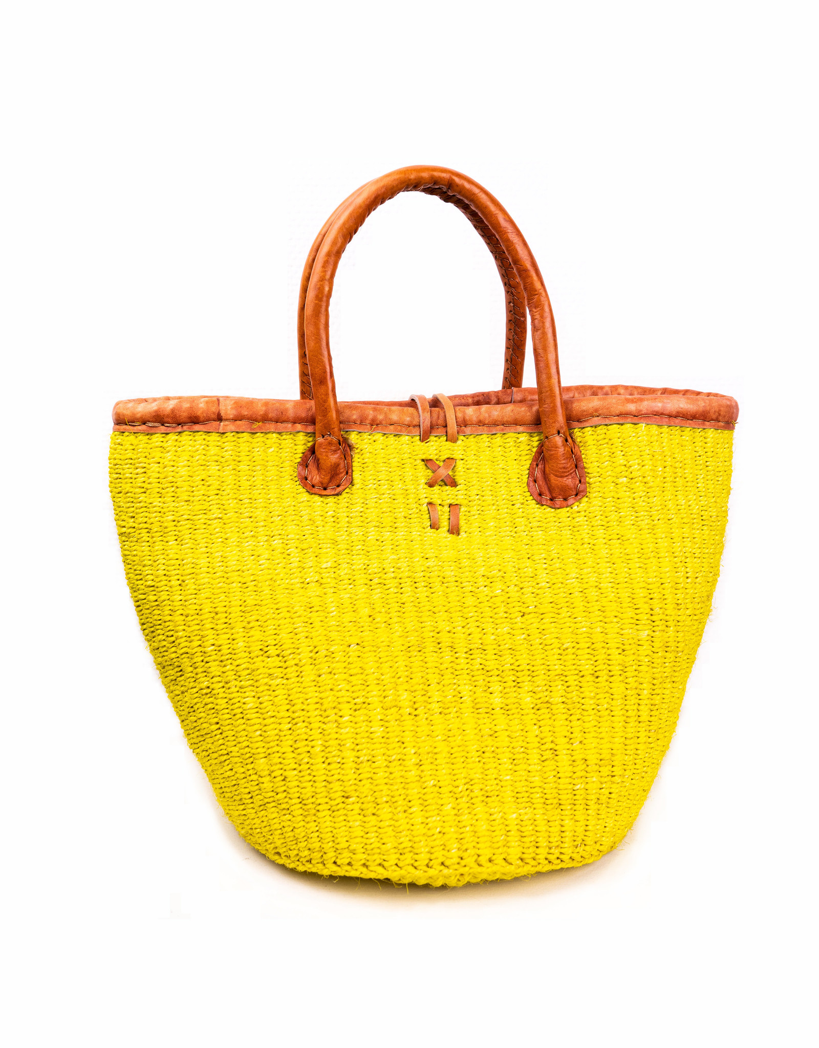 Maisha.Style Taita handbasket - happy yellow