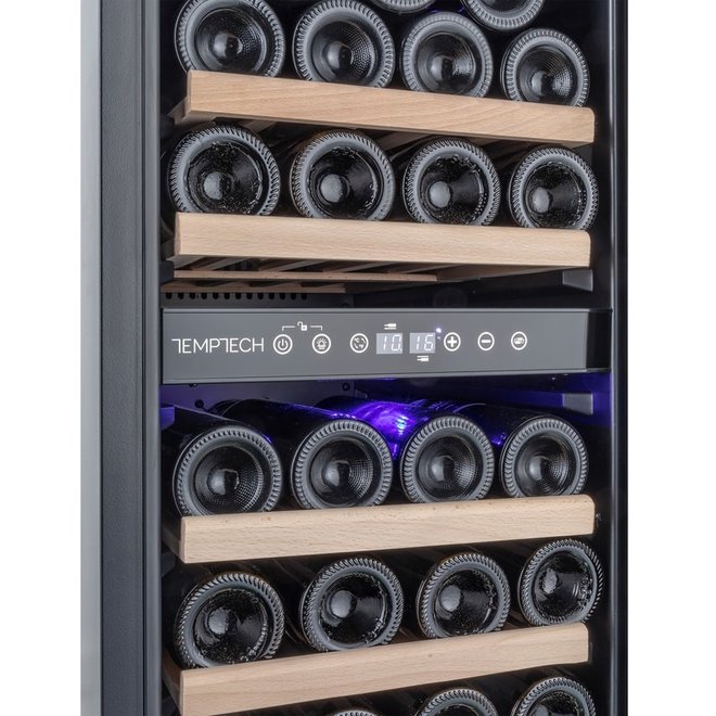Temptech Premium WPQ38DCS Wine cooler - 2 zones - 32 bottles