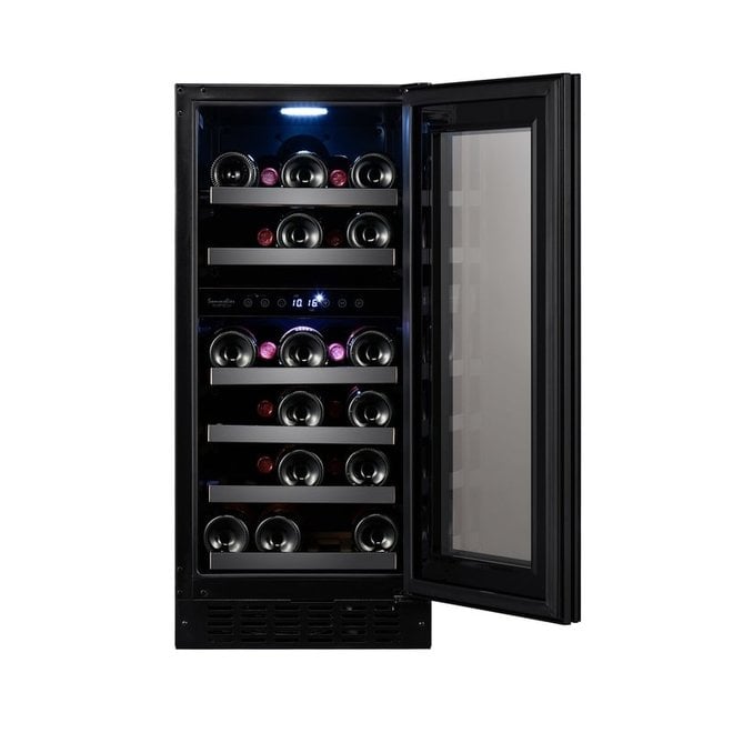 Temptech Sommelier SOMQ38DRB Wine cooler - 2 zones - 32 bottles