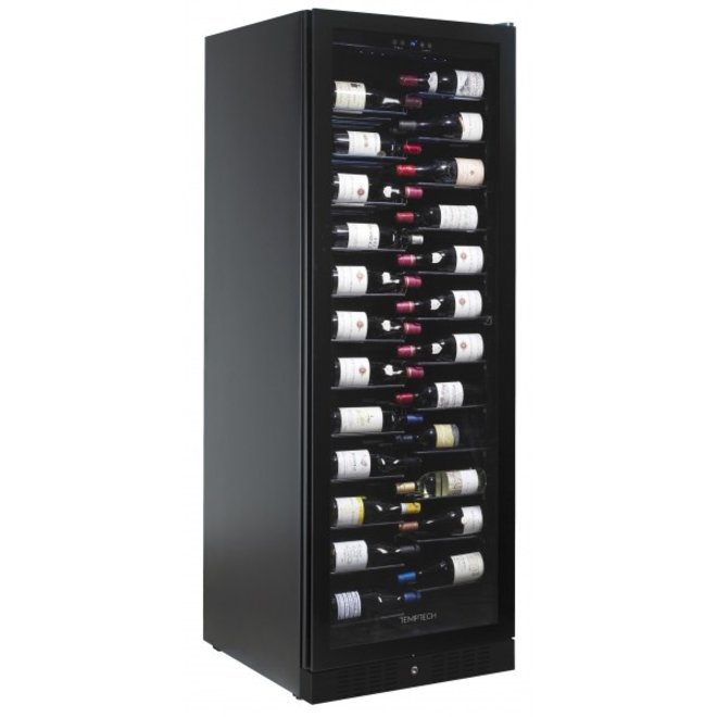 Temptech Copenhagen CPRO1800SRB - Wine cooler - 1 zone - 143 bottles