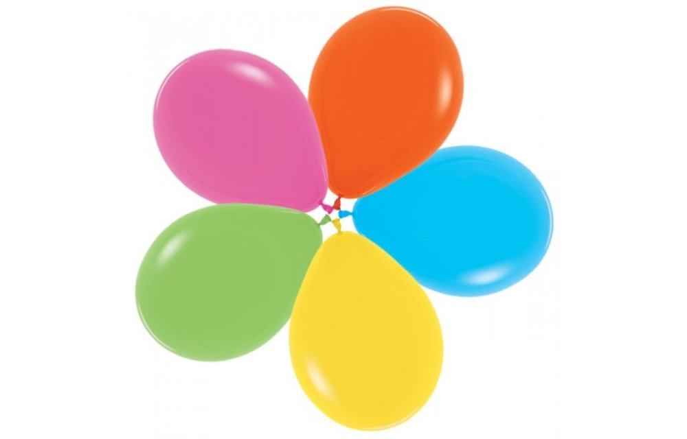 Sempertex 5 inch - Tropical Assorted 002- 50 Stuks