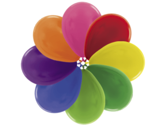 Sempertex 12 inch  MET - Assortiment 500