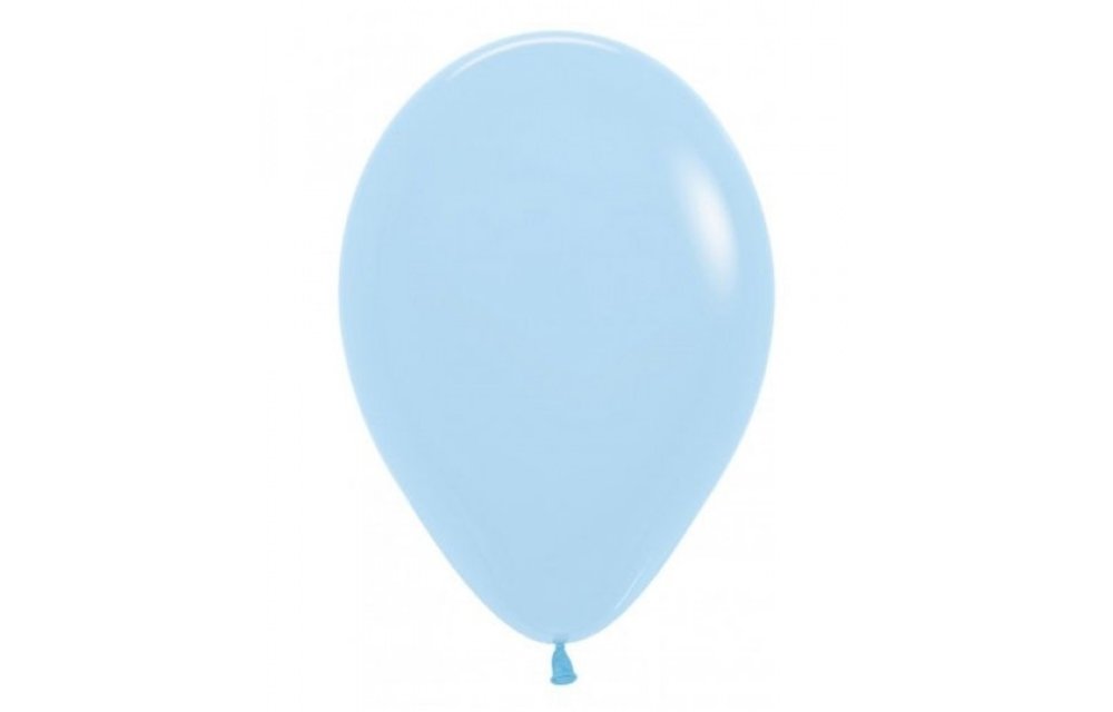 18 inch  Sempertex  MATTE - Blue 640 - 25 pieces