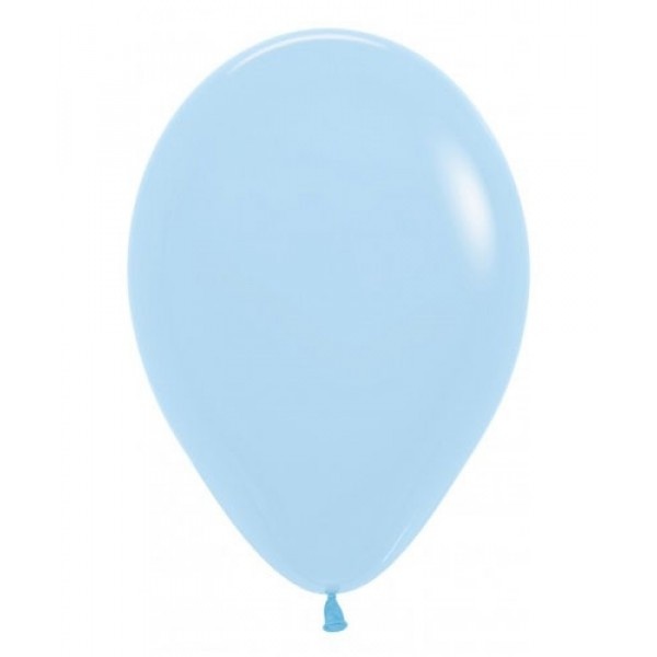 18 inch  Sempertex  MATTE - Blue 640 - 25 pieces