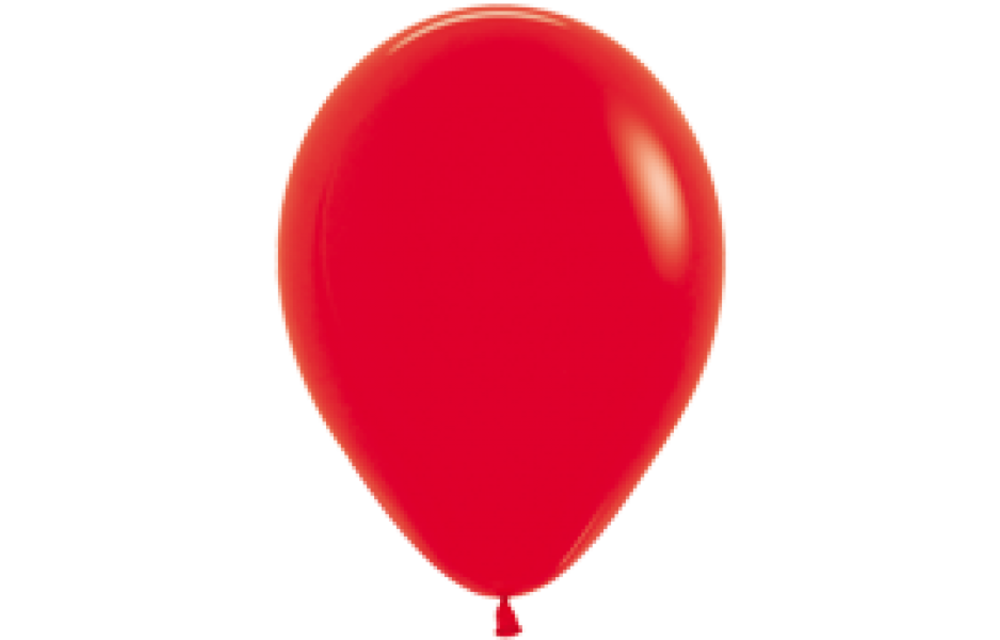 18 inch  Sempertex FSH - Red 015  - 25 pieces