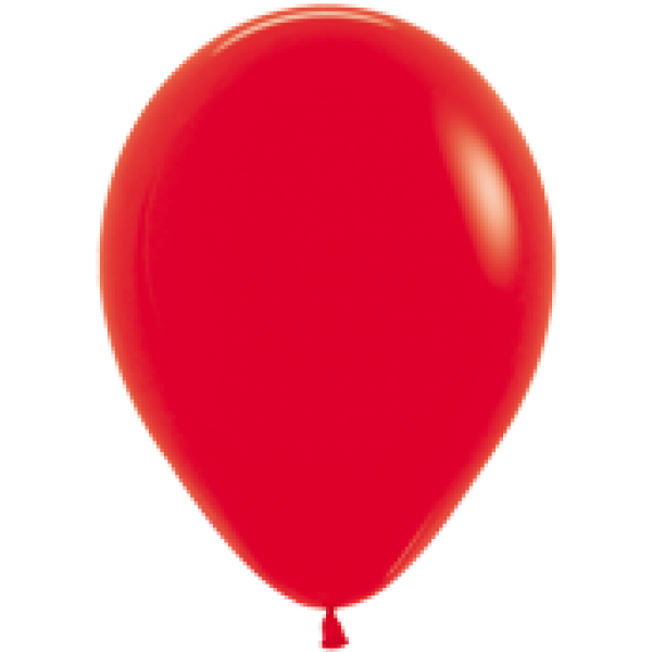 18 inch  Sempertex FSH - Red 015  - 25 pieces