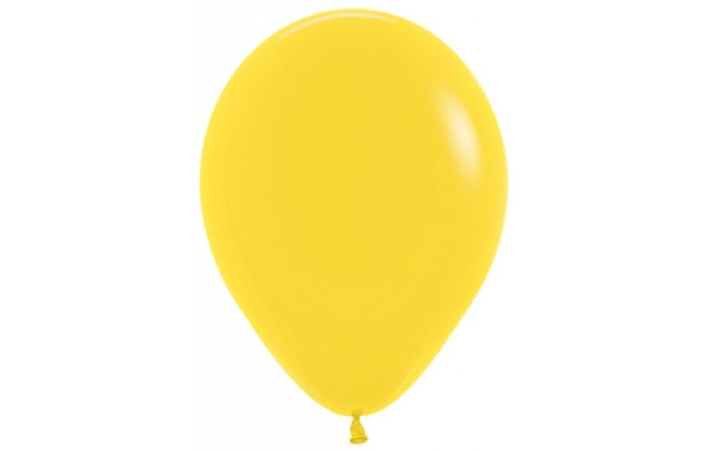 18 inch Sempertex FSH - Yellow 020 - 25 pieces