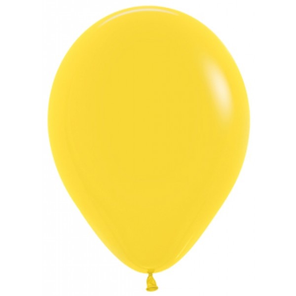 18 inch Sempertex FSH - Yellow 020 - 25 pieces