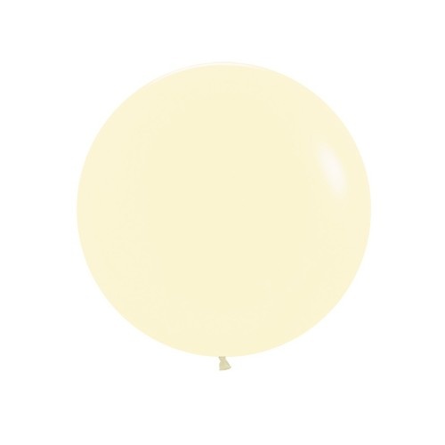 24 inch Sempertex  Pastel Matte - Yellow 620- 3 Pieces