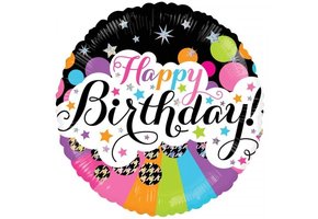 SALE > Birthday - Little Stars - 18inch - Kaleidoscope