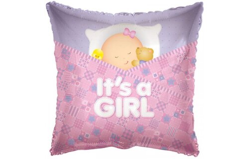 Pillow - Baby Girl Sleeping - K18"