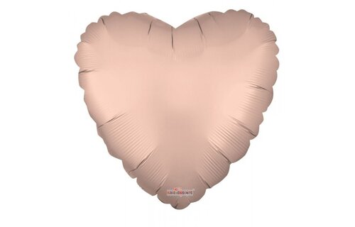Heart - Matte Rose Gold - K18"/45cm