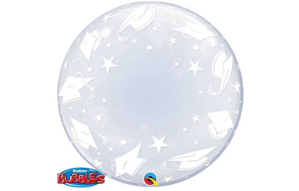 DECO BUBBLE - Graduation Caps - 24 inch - Qualatex