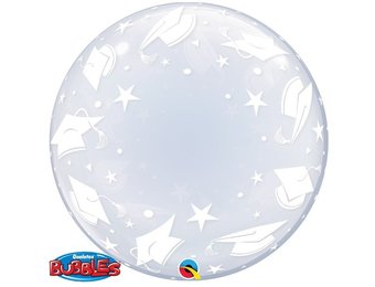 DECO BUBBLE - 24"/61cm - Graduation Caps