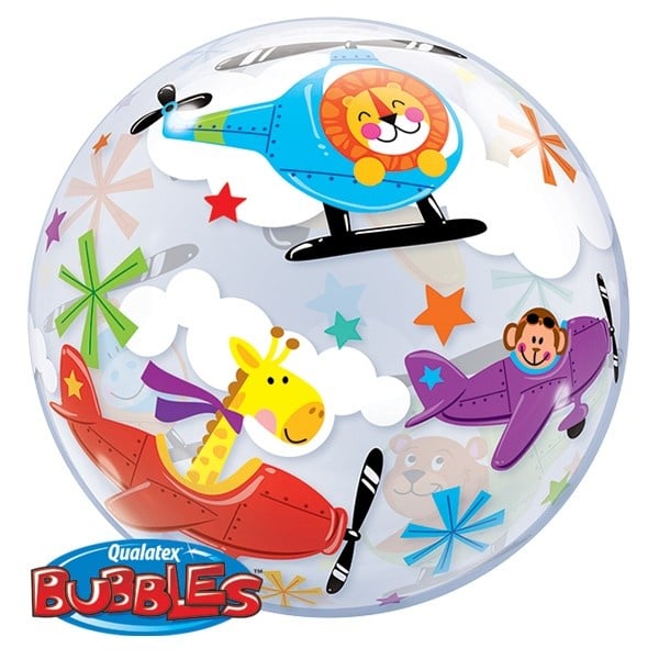 BUBBLE Flying Circus - 22 inch - Qualatex