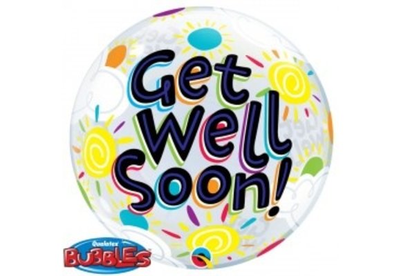 BUBBLE Get Well Soon Sunny day - 22"/56cm