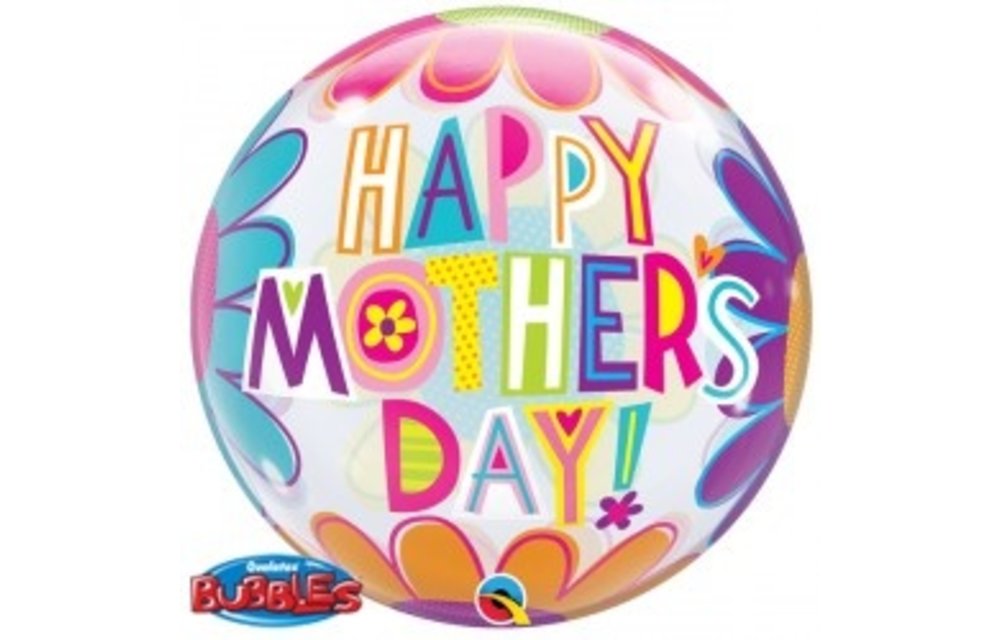 BUBBLE Mother's Day Big Flowers - 22 inch - Qualatex
