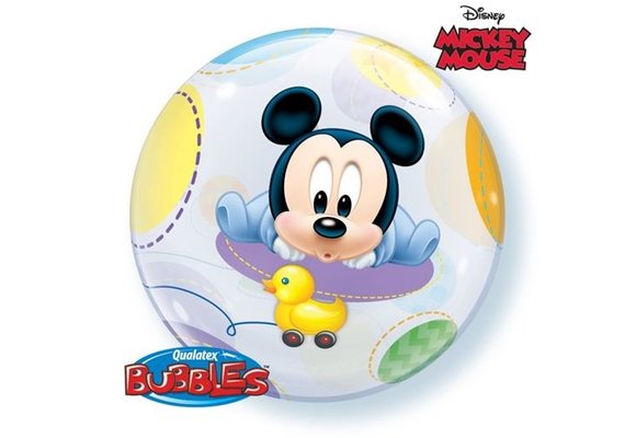 SALE > BUBBLE Baby Mickey - 22 inch - Qualatex.
