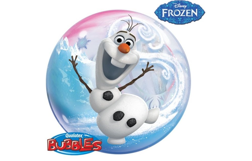 BUBBLE Frozen - 22 inch - Qualatex