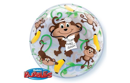 BUBBLE Get Well Monkeys - 22"/56cm