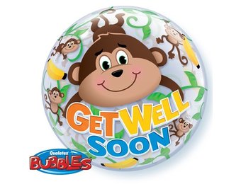 BUBBLE Get Well Monkeys - 22"/56cm