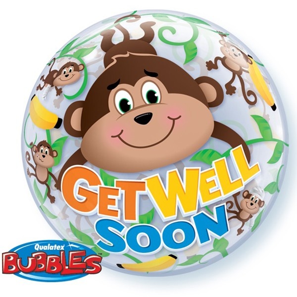 BUBBLE Get Well Monkeys - 22"/56cm