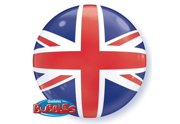 SALE >  BUBBLE Union Jack - 22 inch - Qualatex.
