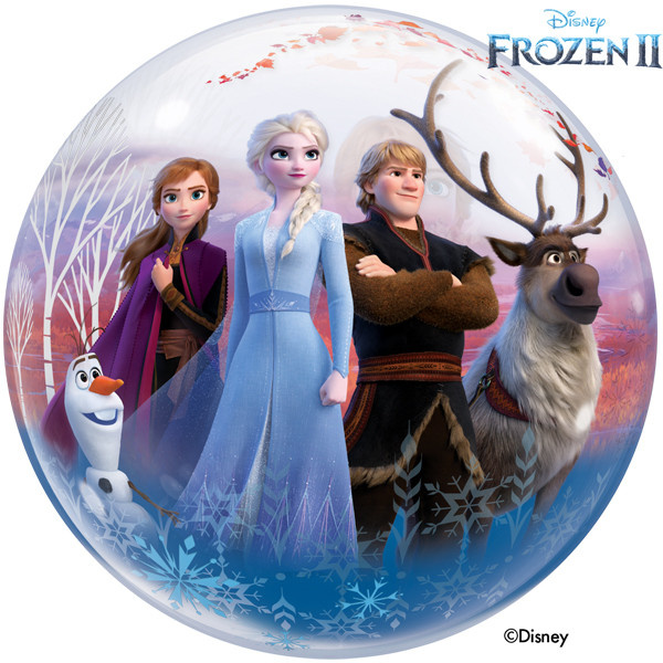 BUBBLE Frozen 2 Anna/Elsa/Olaf/Kristoff/Sven- 22"/56cm