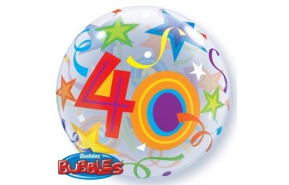 BUBBLE 40 Brilliant Stars - 22 inch - Qualatex