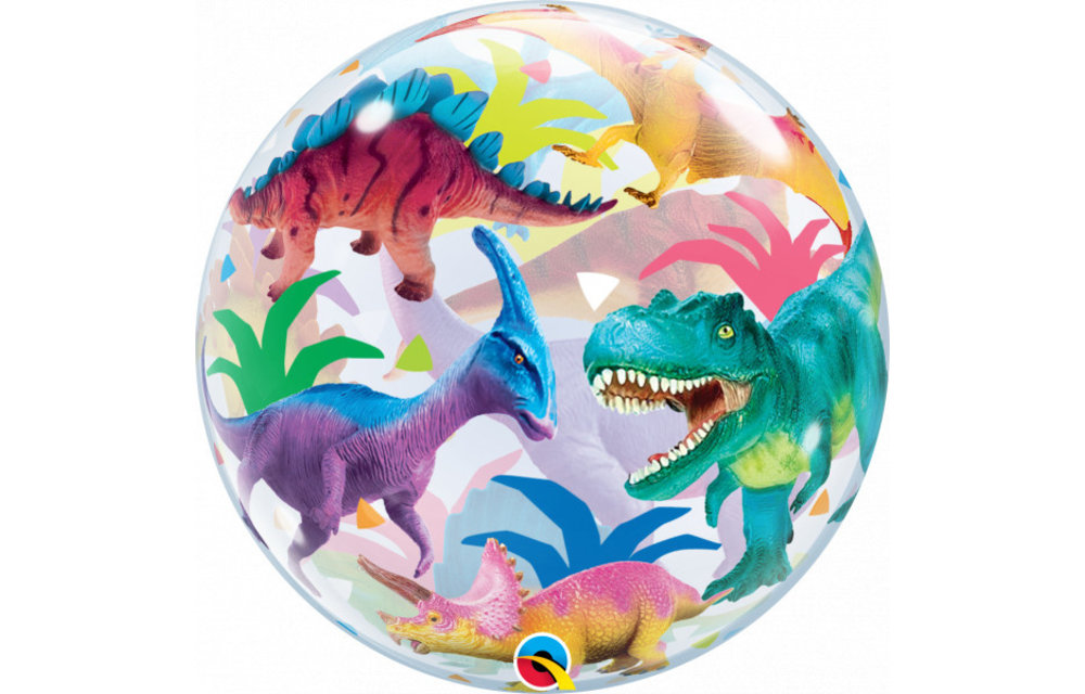BUBBLE Dinosaurs - 22 inch - Qualatex