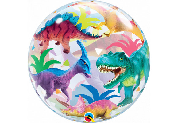 BUBBLE Dinosaurs - 22 inch - Qualatex