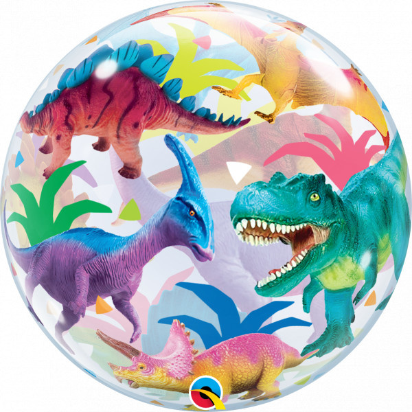 BUBBLE Dinosaurs - 22 inch - Qualatex
