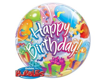 BUBBLE Birthday Surprise - 22"/56cm