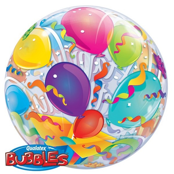 BUBBLE Birthday Surprise - 22 inch - Qualatex