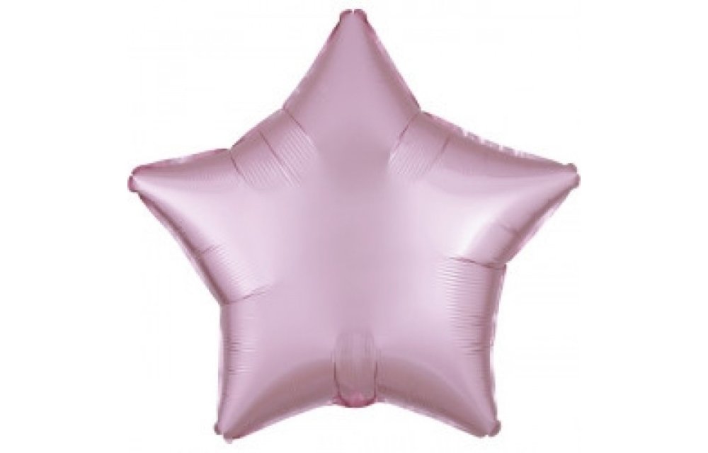 Star - Satin Luxe Pastel Pink - 18 inch - Anagram