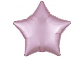 Star - Satin Luxe Pastel Pink - 18 inch - Anagram