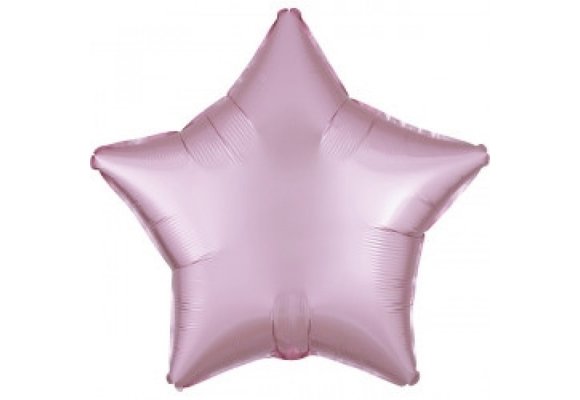 Star - Satin Luxe Pastel Pink - 18 inch - Anagram
