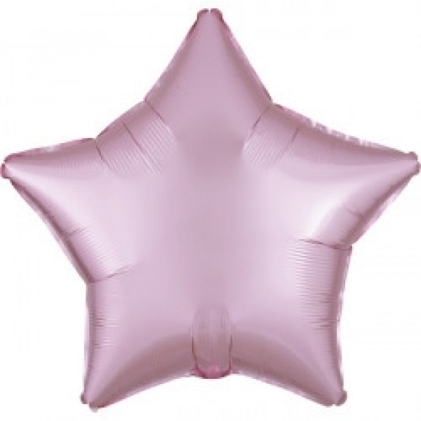 Star - Satin Luxe Pastel Pink - A18"/45cm