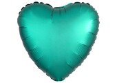 Heart - Satin Luxe Jade A18"/45cm