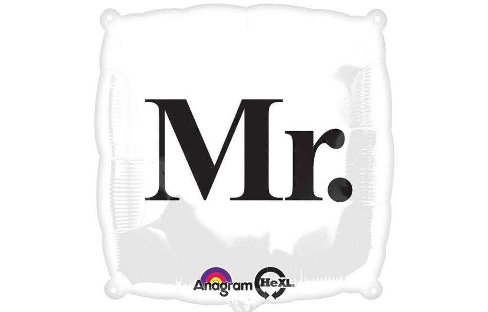 Square White MR - 18 inch - Anagram