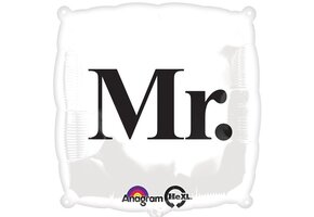 Square White MR - 18 inch - Anagram