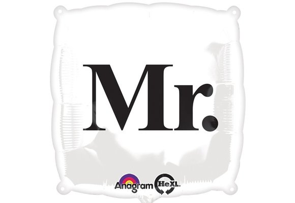 Square White MR - 18 inch - Anagram