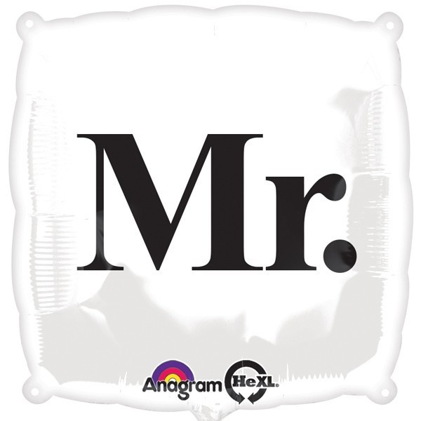 Square White MR - 18 inch - Anagram