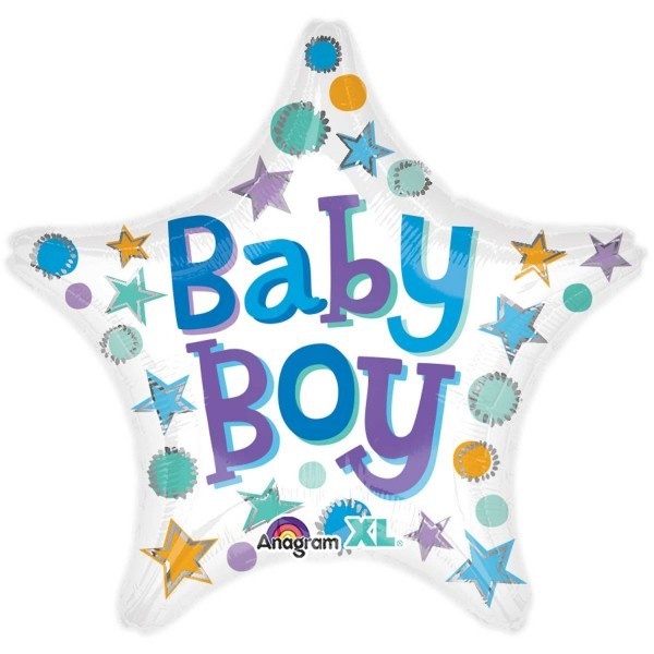 Baby Boy Stars - 18 inch - Anagram