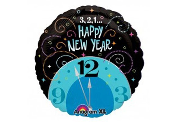 3,2,1.....Happy New Year - 18 inch - Anagram