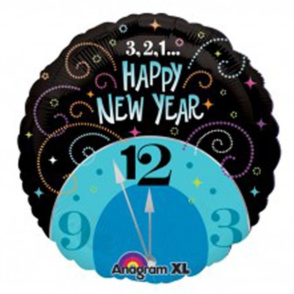 3,2,1.....Happy New Year - A18"/45cm - SUPERSALE