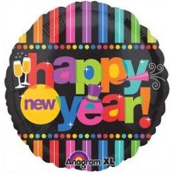 Bright New Year - 18 inch - Anagram