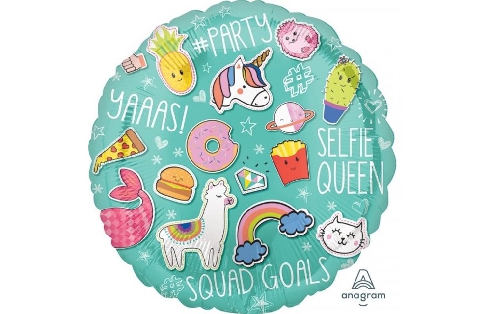 Lama Celebration Selfie - 18 inch - Anagram