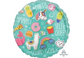 Lama Celebration Selfie - 18 inch - Anagram