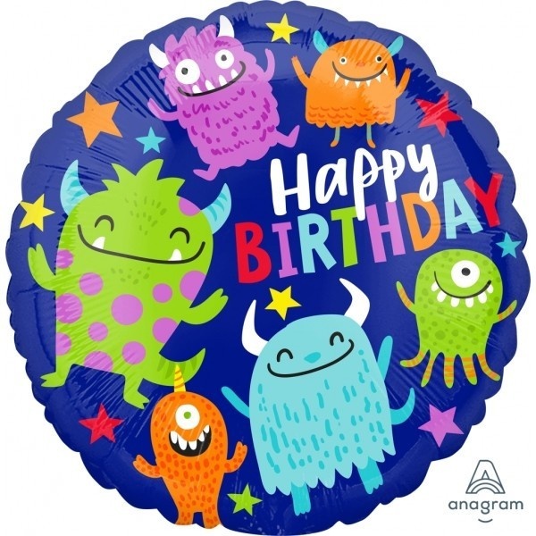 Little Monsters Birthday - A18"/45cm